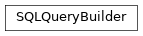 Inheritance diagram of SQLQueryBuilder